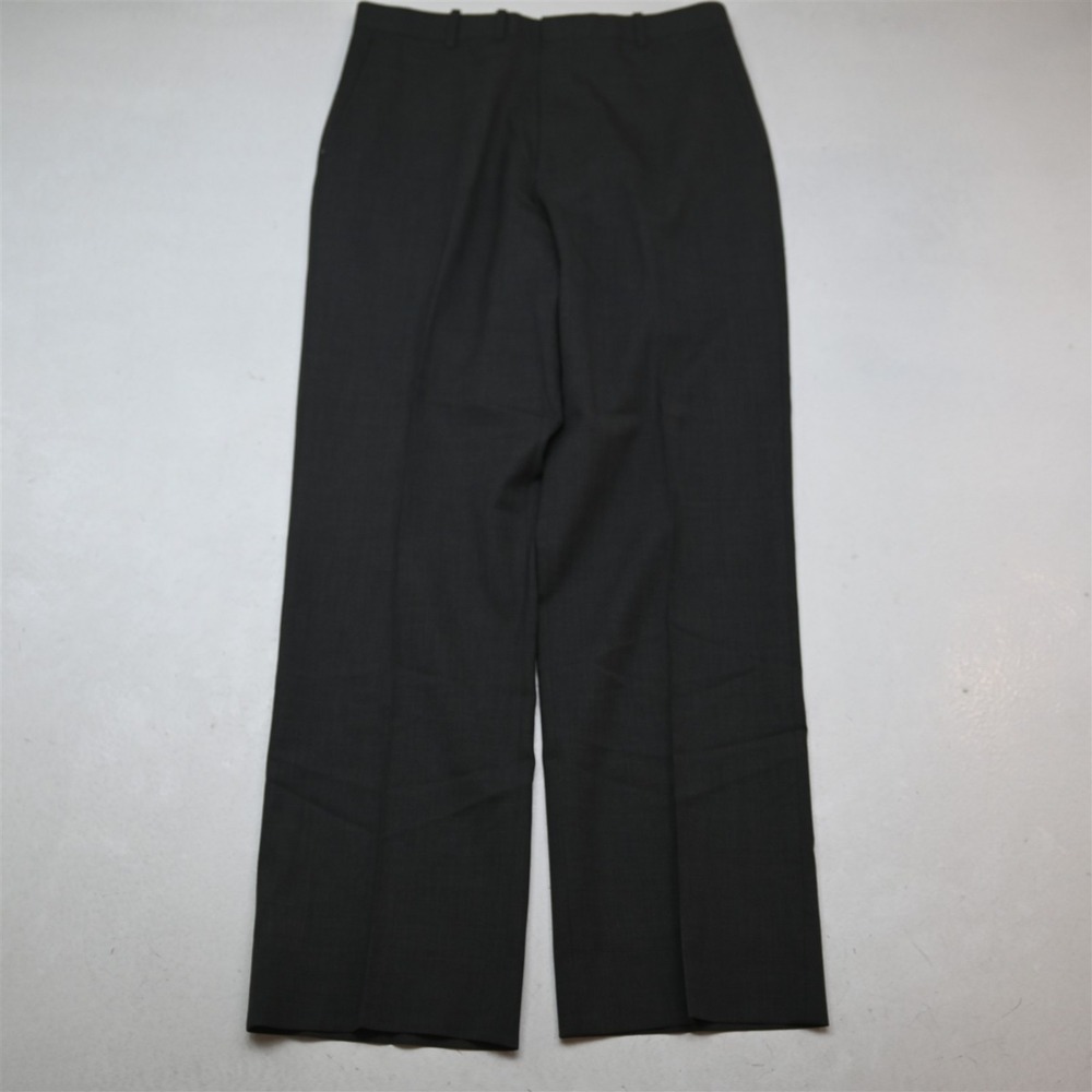 Corbin 32x32 Gray 100% Wool Flat Front Full Cut Dress Mens Pants